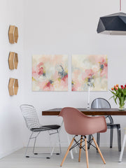 Cherry Blossom Diptych