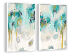 Sea Cloud Diptych