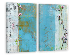 Willow Bloom Diptych