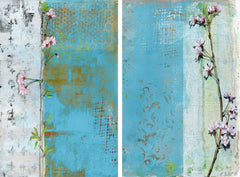 Willow Bloom Diptych