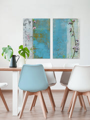 Willow Bloom Diptych