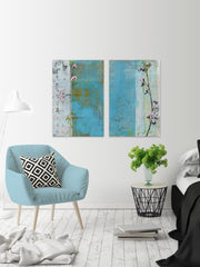 Willow Bloom Diptych