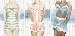 Bygone Bathers Triptych