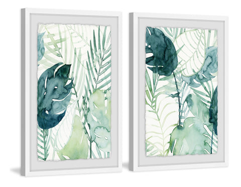 Palm Pieces Diptych