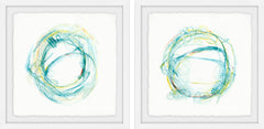 Orbital Path Diptych