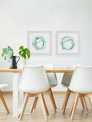 Orbital Path Diptych