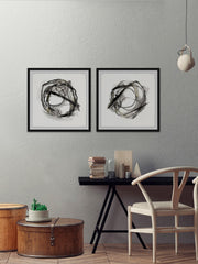 Bumble Bee Flight Diptych