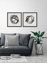 Bumble Bee Flight Diptych