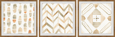 All About the Lines Triptych