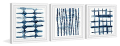 Indigo Study VII Triptych