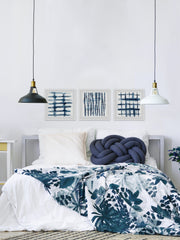 Indigo Study VII Triptych