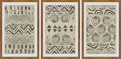Boho Lines Triptych