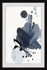 Blue & Black Splash I
