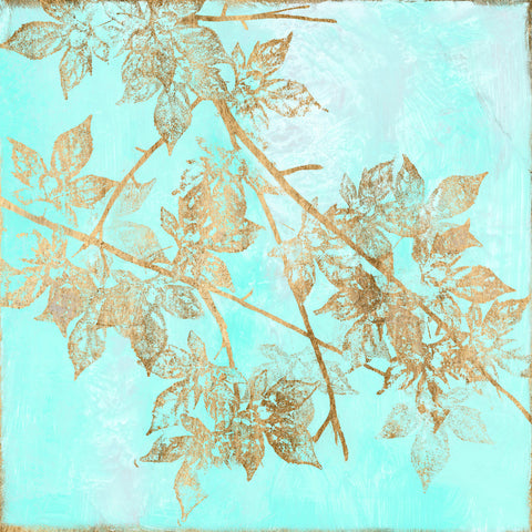 Aqua & Gold Maple I