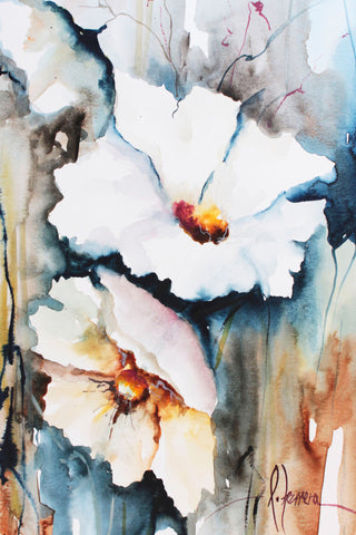 White Floral Spread II
