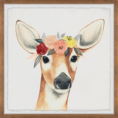 Flower Crowned Deer