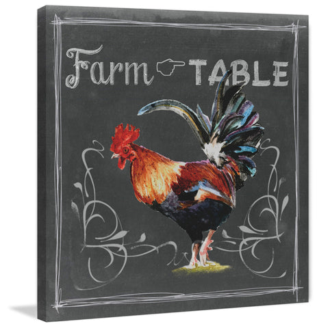 Chalkboard Farm Table