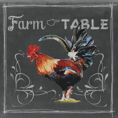 Chalkboard Farm Table