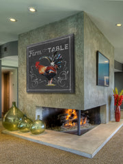 Chalkboard Farm Table