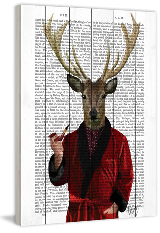 Deer in Smoking Jacket