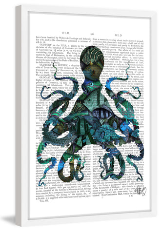 Fishy Blue Octopus