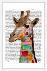 Multicoloured Giraffe
