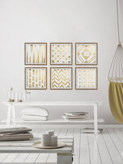 Mombasa Memories III Hexaptych