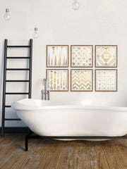 Mombasa Memories III Hexaptych