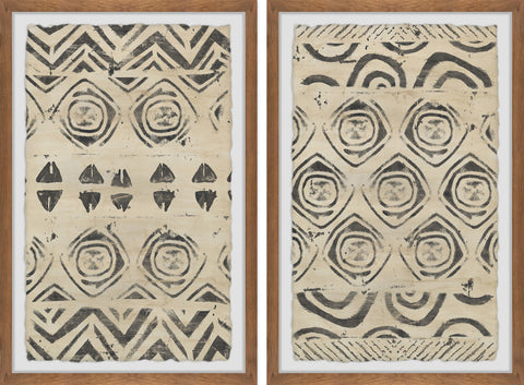 Pattern Bazaar XII Diptych