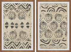 Pattern Bazaar XII Diptych