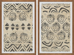 Pattern Bazaar XII Diptych