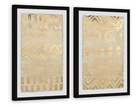 Pattern Bazaar II Diptych