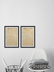 Pattern Bazaar II Diptych