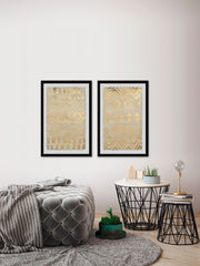 Pattern Bazaar II Diptych