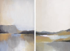 Grey Dunes VII Diptych