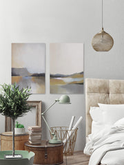 Grey Dunes VII Diptych
