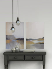 Grey Dunes VII Diptych