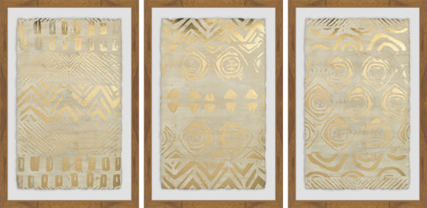 Pattern Bazaar XI Triptych