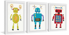 Electric Robots Triptych