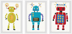 Electric Robots Triptych