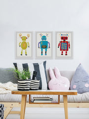 Electric Robots Triptych
