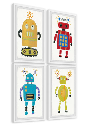 The Amazing Robots Quadriptych