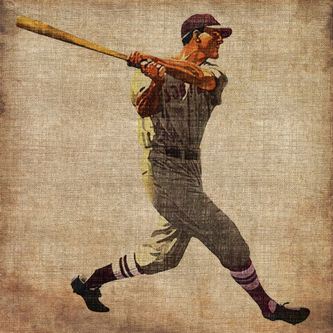 Vintage Baseball Swing