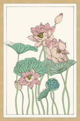 Botanical Gloriosa Lotus I