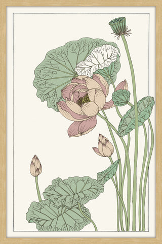 Botanical Gloriosa Lotus II