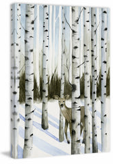 Deer in Snowfall II