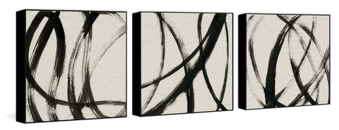 Linear Expression II Triptych