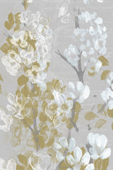 Mustard on Grey Blooms II