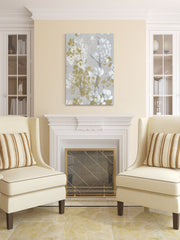 Mustard on Grey Blooms II