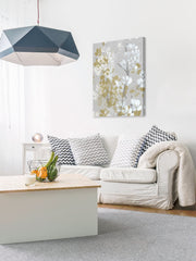 Mustard on Grey Blooms II